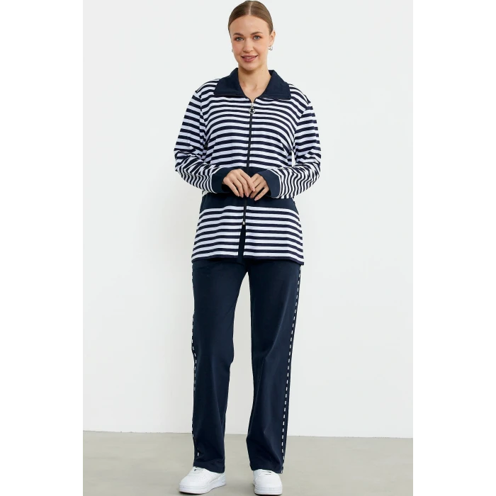 Sementa 76070 Çizgili Tunik Eşofman Takım