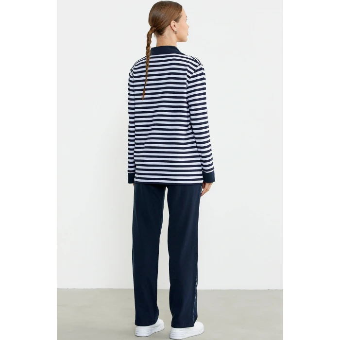 Sementa 76070 Çizgili Tunik Eşofman Takım