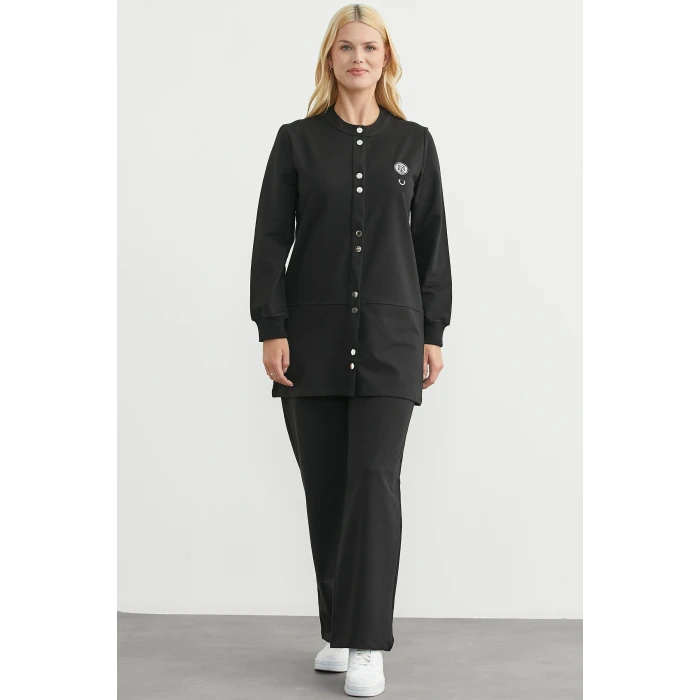 Sementa 76510 Çıtçıtlı Tunik Boy Eşofman Takım