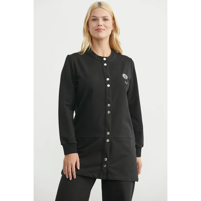 Sementa 76510 Çıtçıtlı Tunik Boy Eşofman Takım