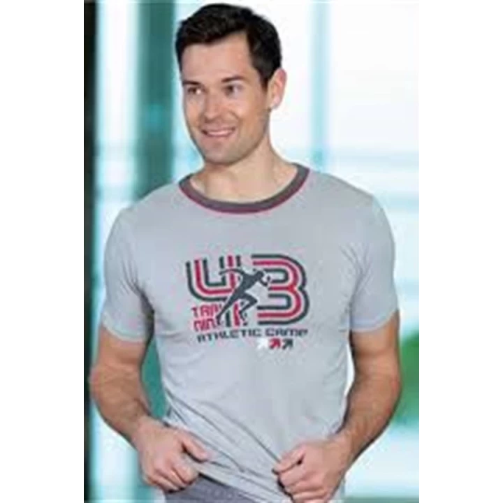 Berrak Erkek  43 Baskılı T-shirt 1038