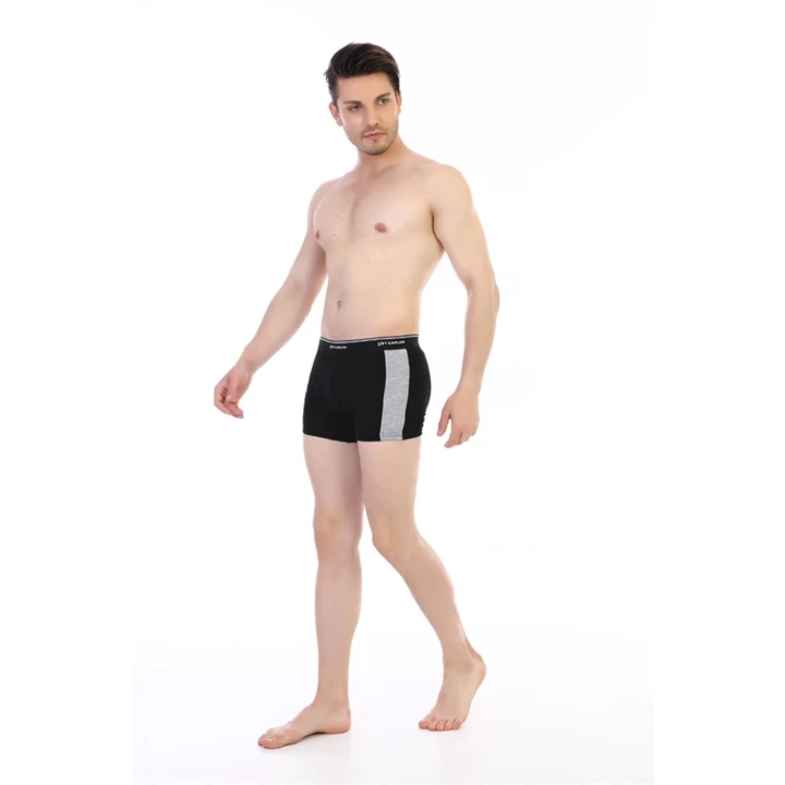 Çift Kaplan 850 Biyeli Likralı Erkek  Boxer