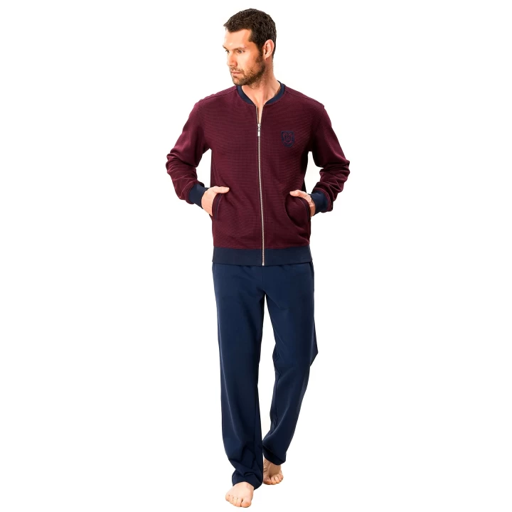 Ds Damat 01501 Waffle Erkek  Eşofman Takımı