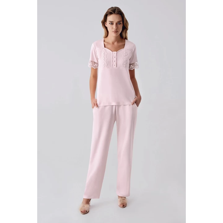 Freshness 321 Kadın Sabahlıklı Pijama Takımı