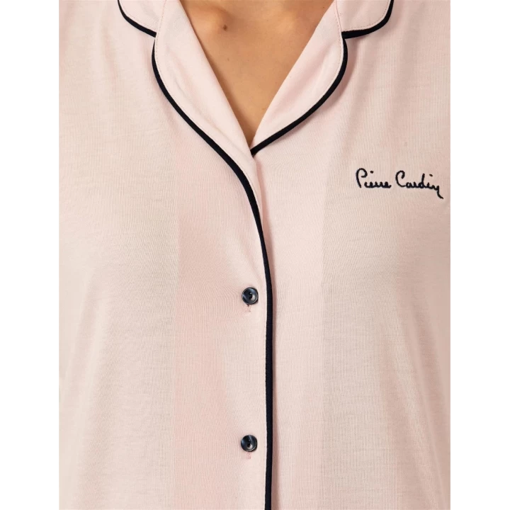 Pıerre Cardın 7717-s Bayan Gömlek Pijama Takımı