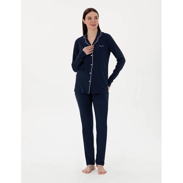 Pıerre Cardın 7717-s Bayan Gömlek Pijama Takımı