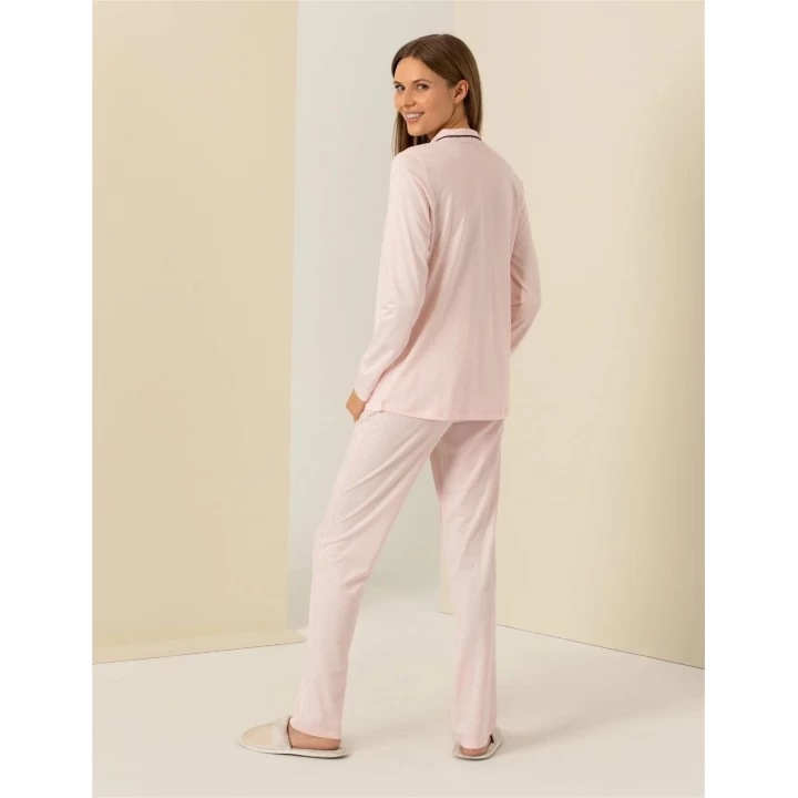 Pıerre Cardın 7717-s Bayan Gömlek Pijama Takımı