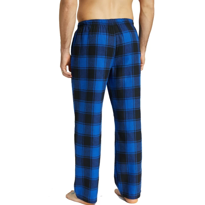 Pijalüx Erkek  Kareli Poplin Cepli Alt Pijama