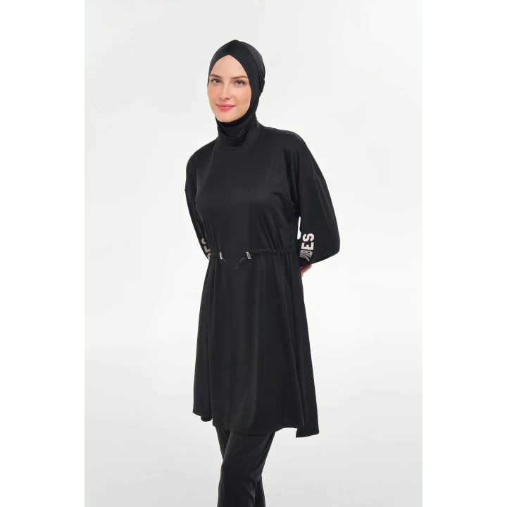 Rozamay 3132 Opal Uzun Kollu Tesettür Mayo