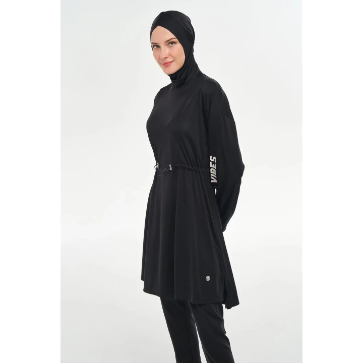 Rozamay 3132 Opal Uzun Kollu Tesettür Mayo