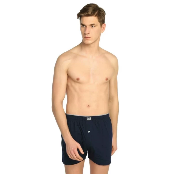 Tutku 0117 Erkek  Penye Düz Boxer