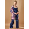 5951 Battal Sabahlıklı Pijama Takım