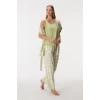 Anıl 11421 Kadın Sabahlık, Atlet Ve Pantolon Takım