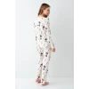 Arnetta 3410-s Kadın Uzun Kol Pijama Takım