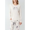 Arnetta 3411-s Kadın Uzun Kol Pijama Takım