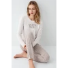 Arnetta 3424-s Kadın Uzun Kol Pijama Takım