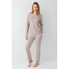 Arnetta 3424-s Kadın Uzun Kol Pijama Takım