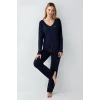 Arnetta 3460-s Kadın Uzun Kol Pijama Takım