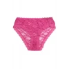 Berrak Kadın Pembe Renk Dantelli Bato Külot 11197