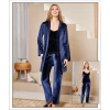 Flz 31-108 Bayan Kadife Sabahlık Pijama Takımı