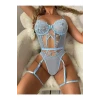 For Dreams 8413 Çiçekli Fantezi Bodysuit