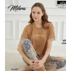 Mihra 40106 Kadın Kısa Kol Pijama Takımı