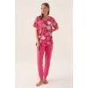Rolypoly 3386-s Kadın Kısa Kol Pijama Takımı