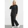 Sementa 76510 Çıtçıtlı Tunik Boy Eşofman Takım