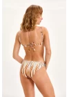 Argento 1290-2077 Kadın Drapeli Kaplı Bikini Takımı