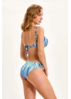 Argento 1290-2078 Kadın Drapeli Kaplı Bikini Takımı