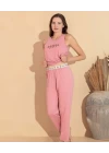 Boyraz 20613 Kadın Milan Kumaş Atlet Pijama Takımı