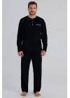 Eros 960 Erkek  Uzun Kol Patlı Pijama Takımı