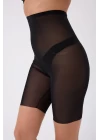 Freshness 0007 Lazer Kesim Tül Yüksek Bel Şort Korse
