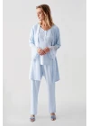 Freshness 322 Kadın Sabahlıklı Pijama Takımı
