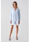 Freshness 324 Kadın 4lü Sabahlıklı Şorlu Pijama Takımı