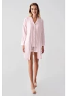 Freshness 324 Kadın 4lü Sabahlıklı Şorlu Pijama Takımı