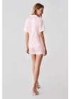 Freshness 324 Kadın 4lü Sabahlıklı Şorlu Pijama Takımı