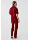 Freshness 324 Kadın 4lü Sabahlıklı Şorlu Pijama Takımı