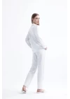 Freshness 775 Kadın Çizgili Penye Pijama Takımı