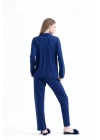 Freshness 775 Kadın Çizgili Penye Pijama Takımı