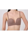 Freshness Msf05 Destekli V Dekolte Lazer Kesim Sütyen