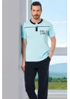 Hmd Erkek  Kısa Kollu Pijama Takmı 30026