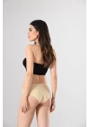 Miss Fit 12583 Lazer Kesim Silikonlu Slip