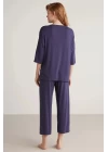Nautıca W602 Kadın Uzun Kollu Pijama Takımı