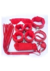 Nıghtlıght 8014 Fantezi 7li Kırbaç Ve Kelepçe Set