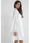 Pierre Cardin 4090 Saten Gecelik Sabahlık Takım
