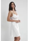 Pierre Cardin 4090 Saten Gecelik Sabahlık Takım