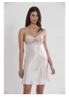 Pierre Cardin 6325 6lı Saten Gecelik Sabahlık Takım