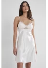 Pierre Cardin 6335 6lı Saten Gecelik Sabahlık Takım