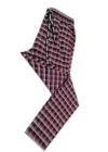 Pijalüx Erkek  Kareli Poplin Cepli Alt Pijama